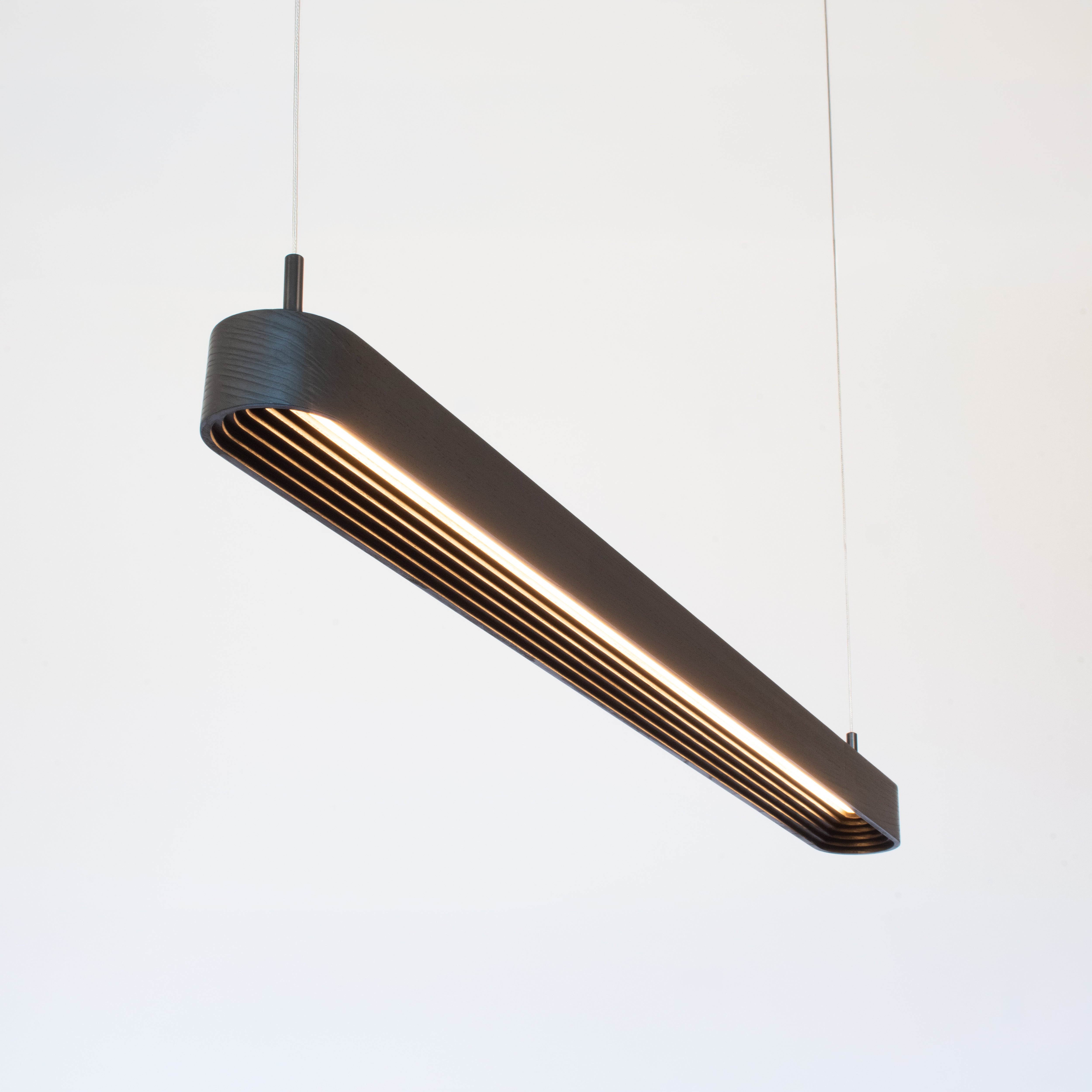 Black Apollo Pendant on white background