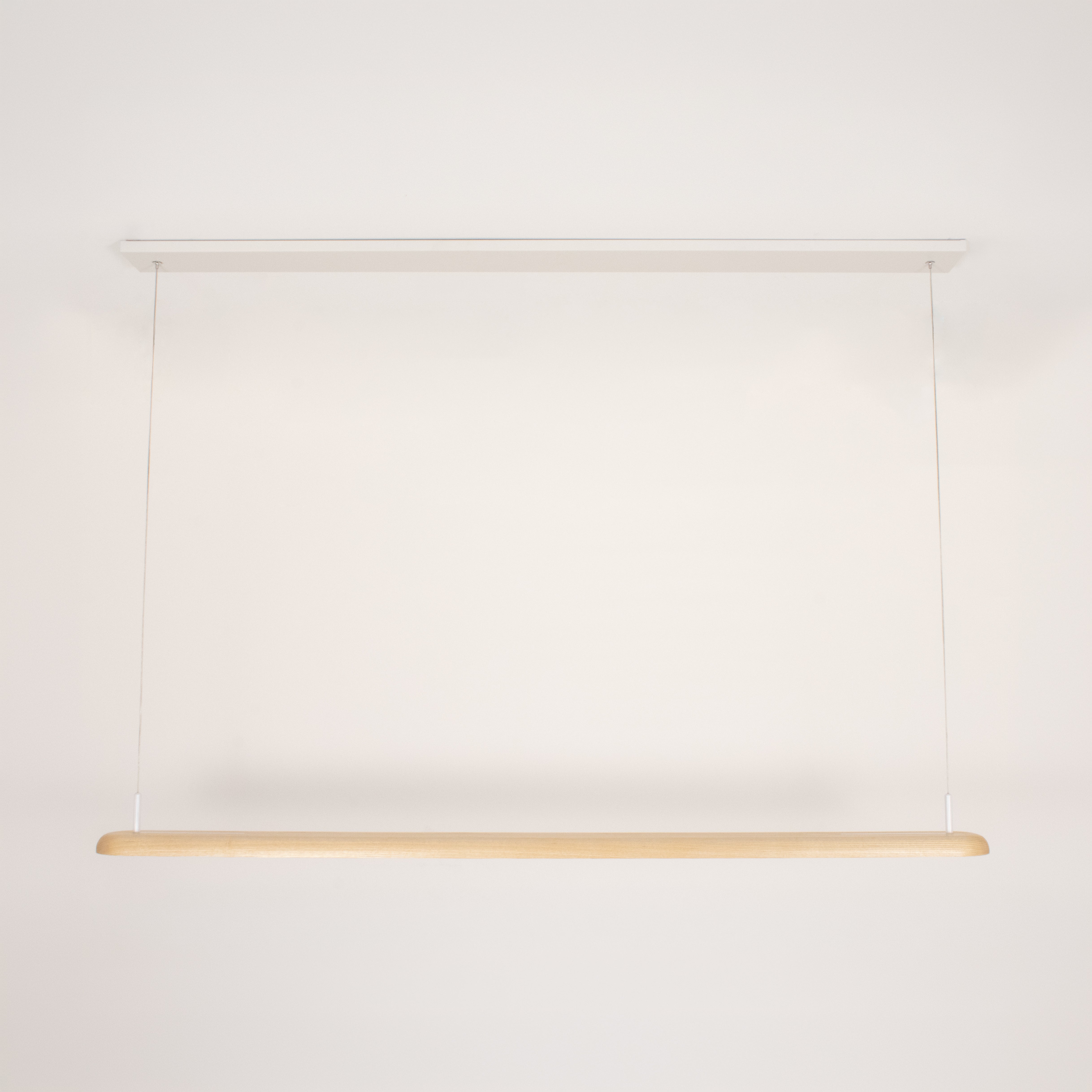 Nimbus light fixture with long canopy